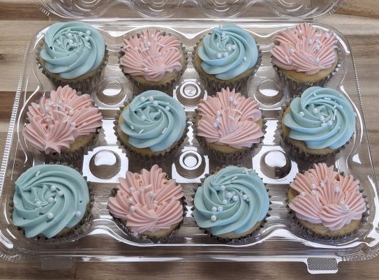 Gender Reveal Cupcakes
